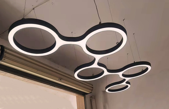 คุณภาพ อลูมิเนียม Led Circle Pendant Light SMD5630 ดวงกลมแขวน LED Light โรงงาน